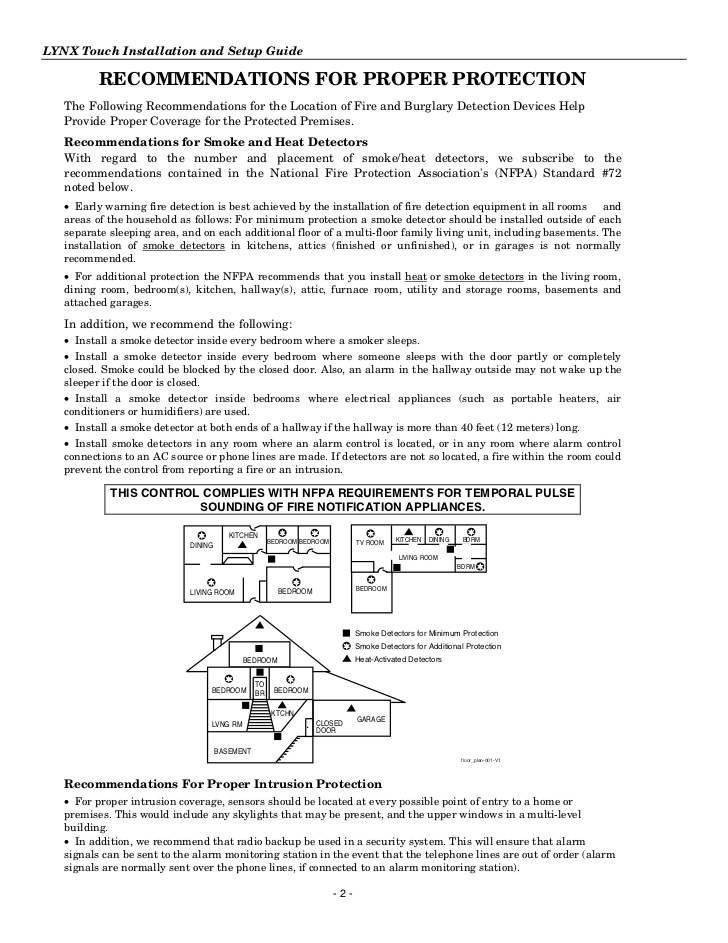 Ademco lynx user manual